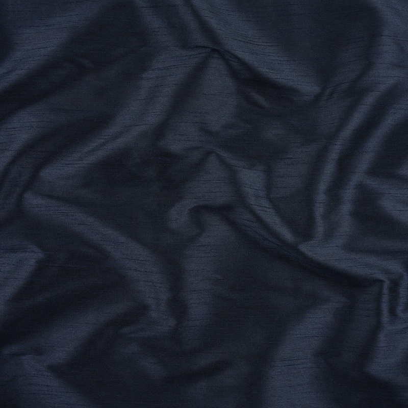 Polyester Shantung – Navy – Eirian Collection