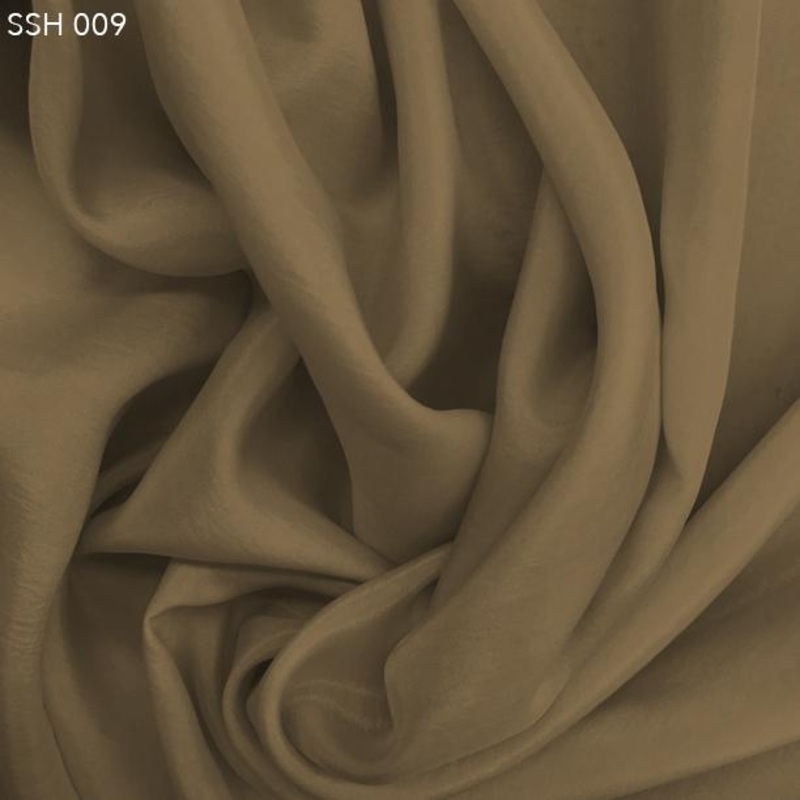 Silk Habotai (China Silk) – Olive Grey Fabric by the Yard