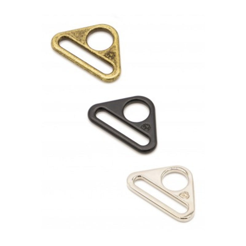 Triangle Rings 1″ Black