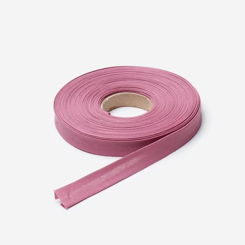 Bias Binding 15mm (20m Rolls) – Dusty Pink
