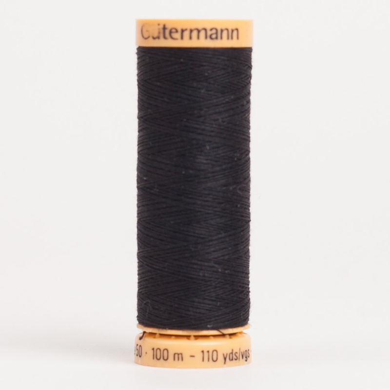 Gutermann Cotton Thread 100m – 1001 Black