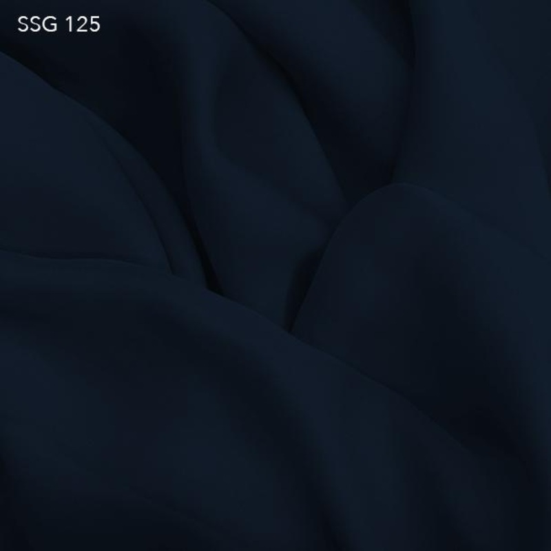 Silk Georgette – Navy Blue Fabric by the Yard