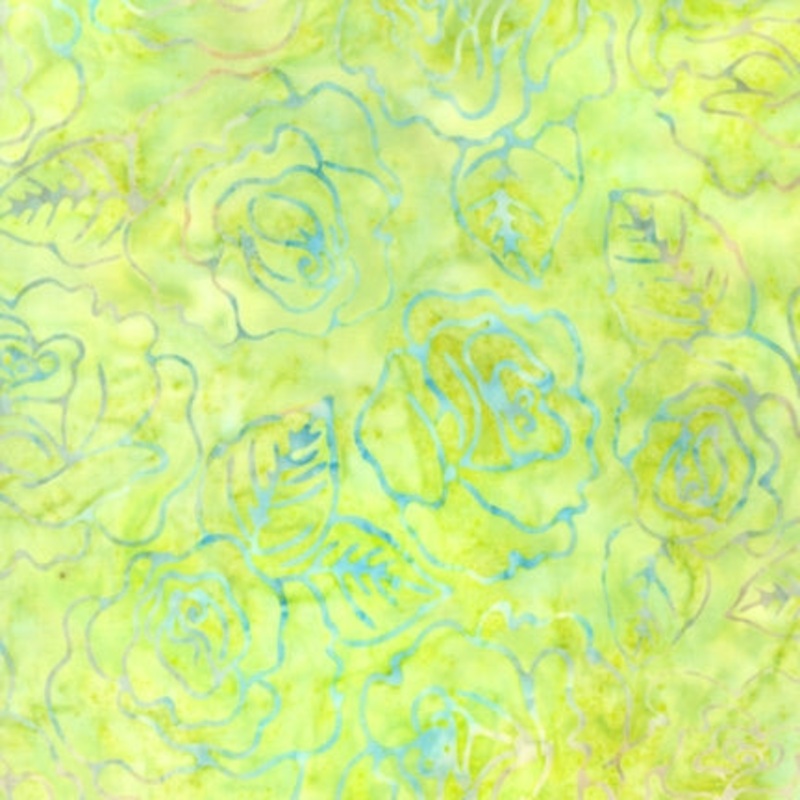 Spring Mod Batiks Chartreuse