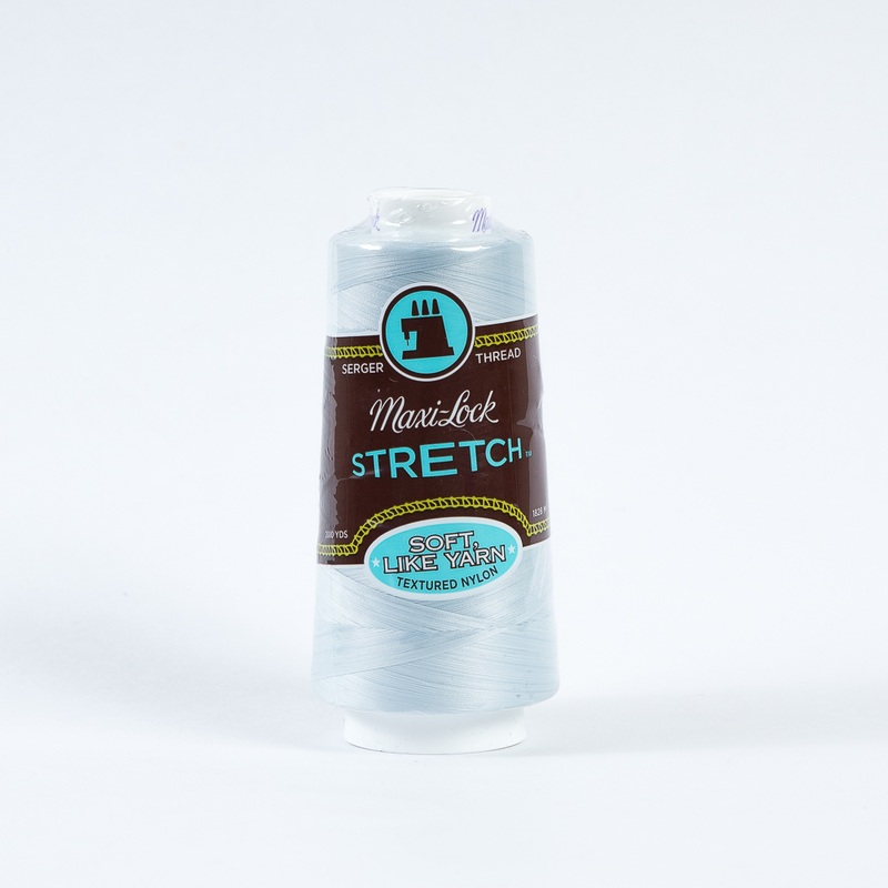 Maxi-Lock Stretch Serger Thread 2000yds – Blue Mist