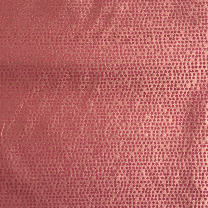 Shenanigans Cranberry Textured Dot Upholstery Fabric Order Product