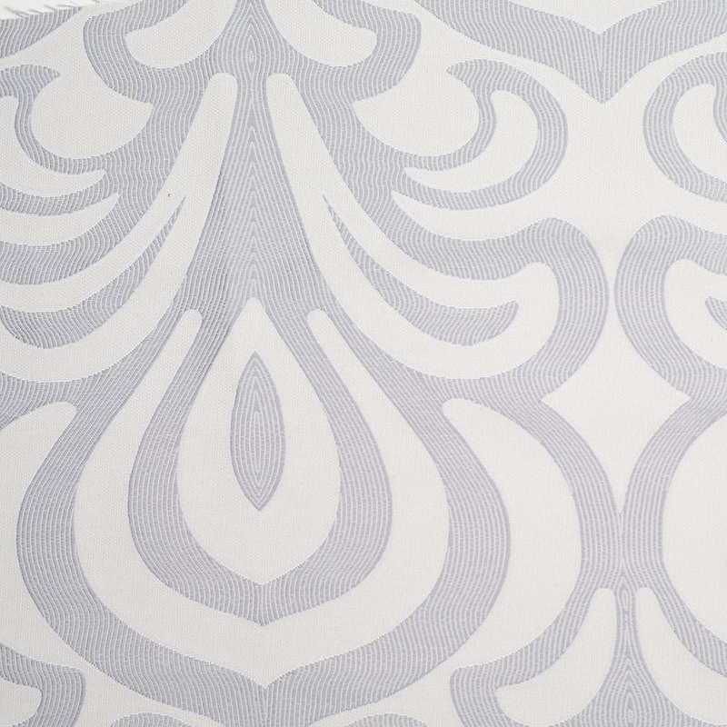 Spanish Plata Damask Cotton-Polyester