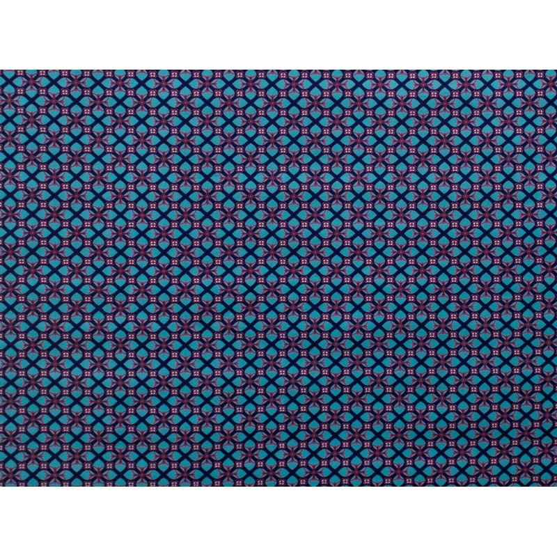140cm  Blue Diamond Printed Shwe Shwe  DR1184-89 DR1184-89