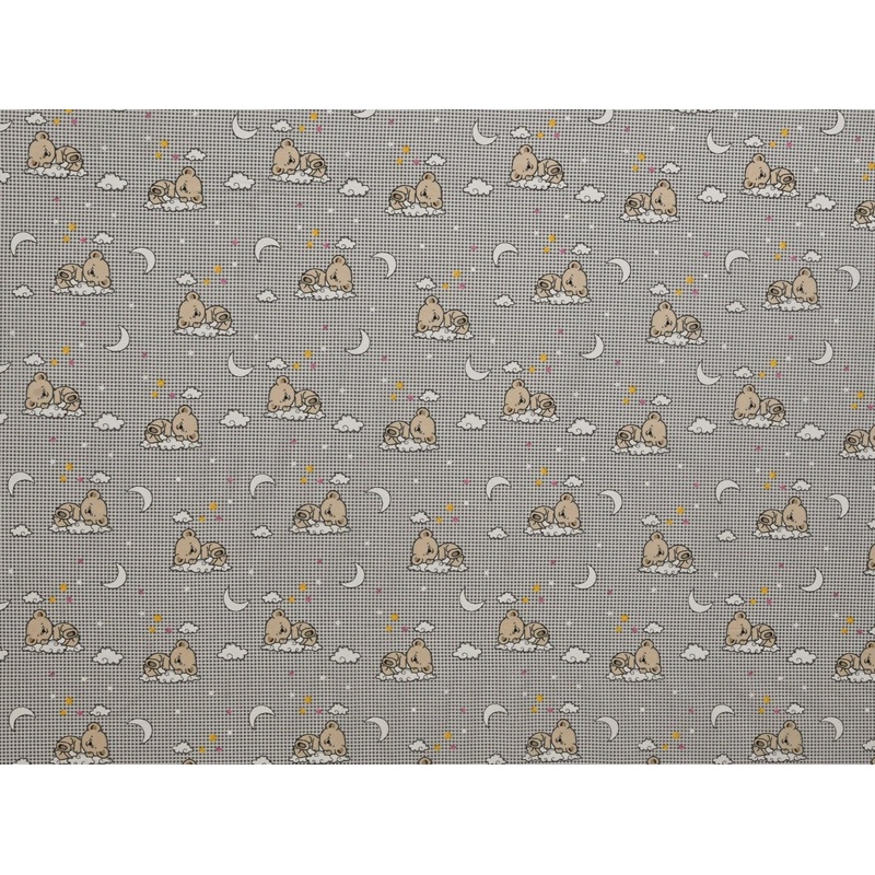 240cm Printed Cotton Curtaining CU1540-59 CU1540-59