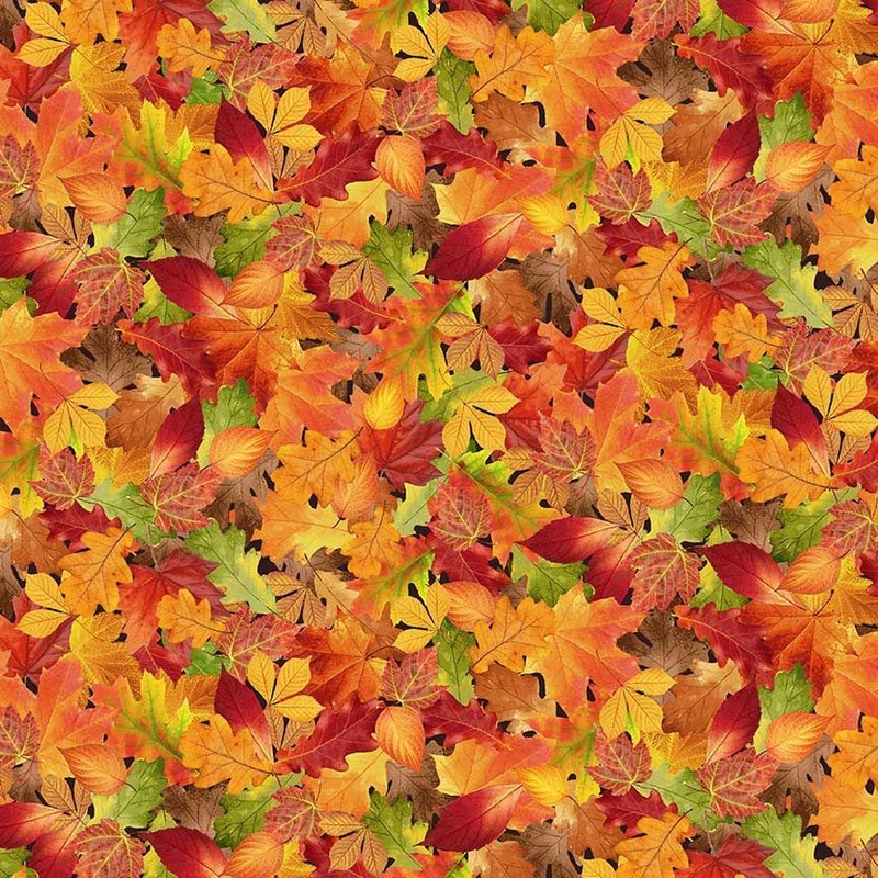 Gather With a Grateful Heart / Autumn Fall Leaves