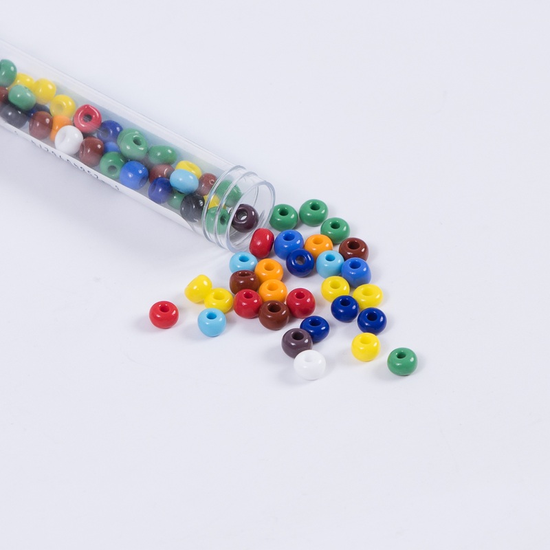 Multicolor Opaque Czech Seed Beads – Size 2