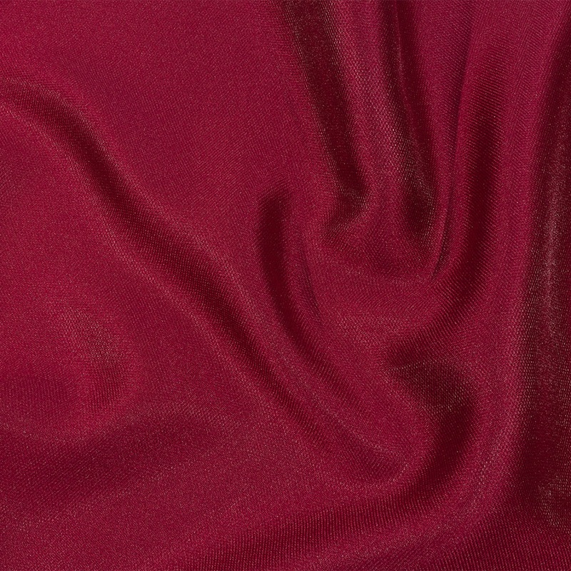 Novelty Polyester Pique – Cranberry Red – Kestrel Collection