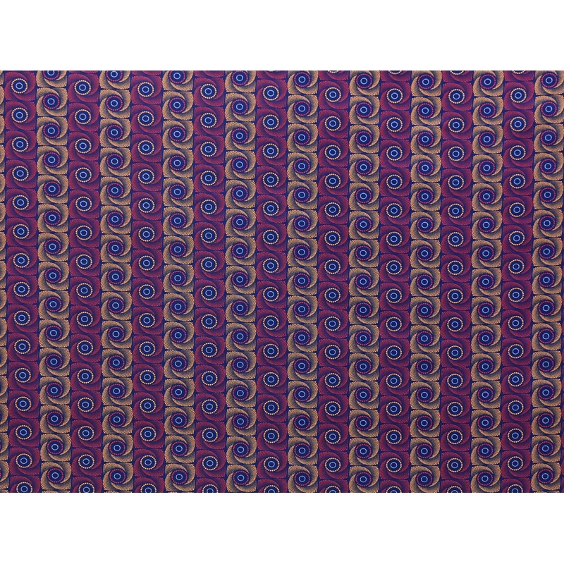 150cm Printed Ethnic Satin DR2370-18 DR2370-18