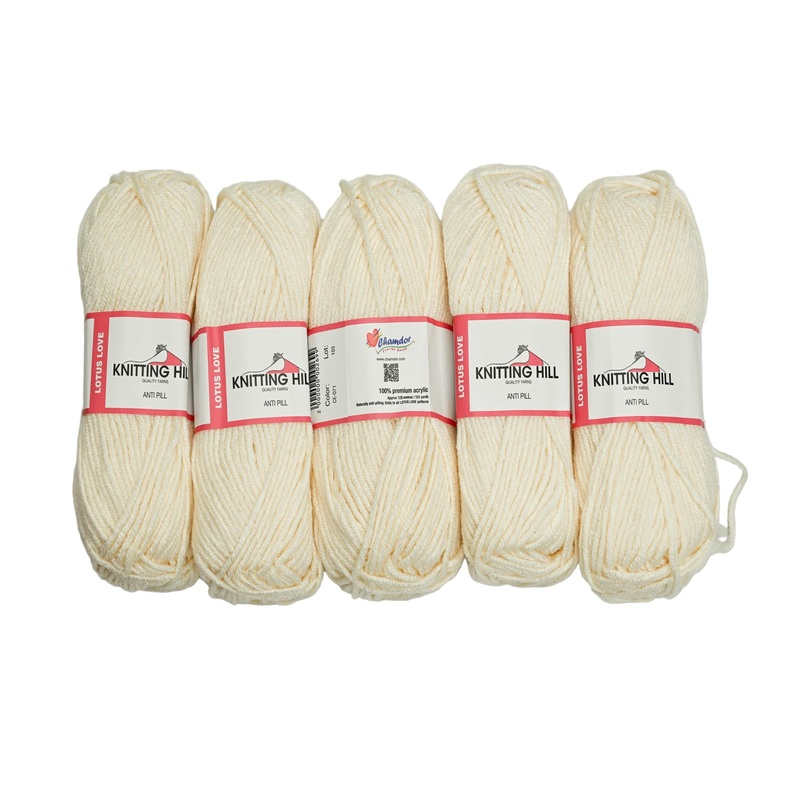 5pc 100G Knitting Hill Lotus Love 2000000002705
