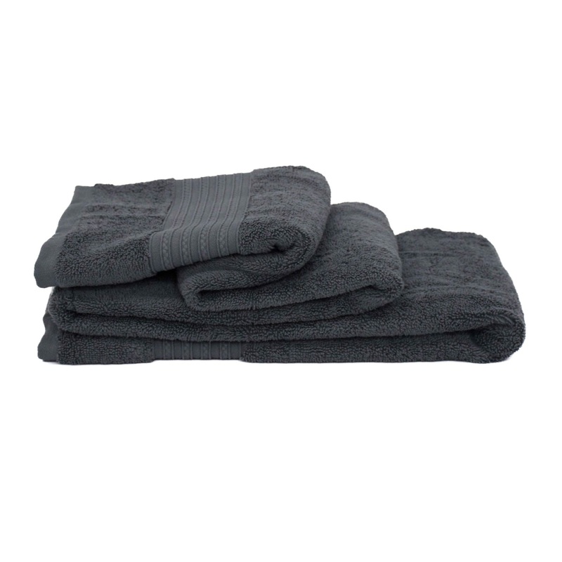 70X130cm Big & Soft Bath Towel Dark Grey B12037-35