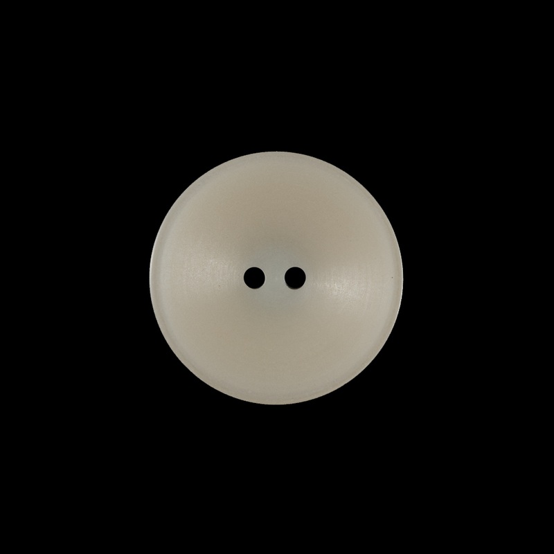 Beige Plastic 2-Hole Button – 32L/20mm