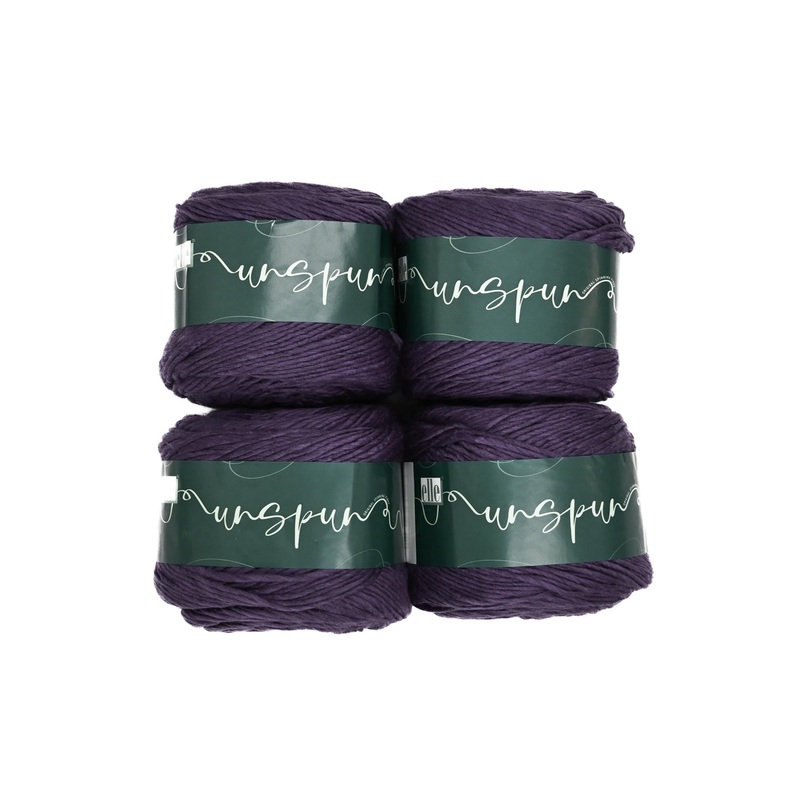200G 4Pc Unspun Eggplant 1000000443592