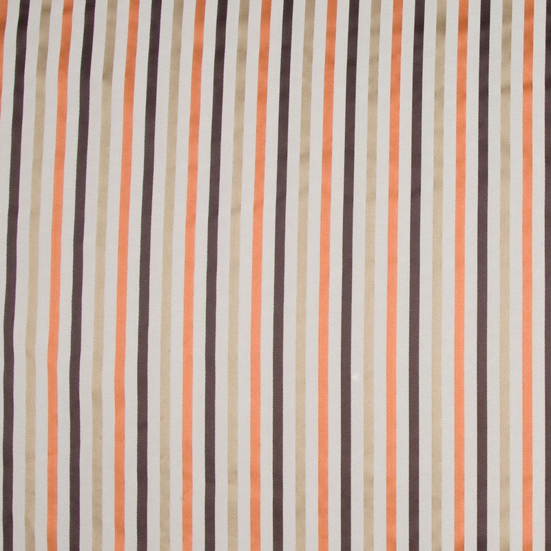 Cappuccino/Terracotta/Chocolate Stripes Woven