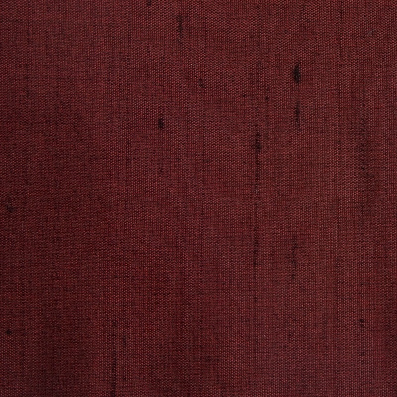Silk Shantung – Iridescent Red and Black – Shantung Collection
