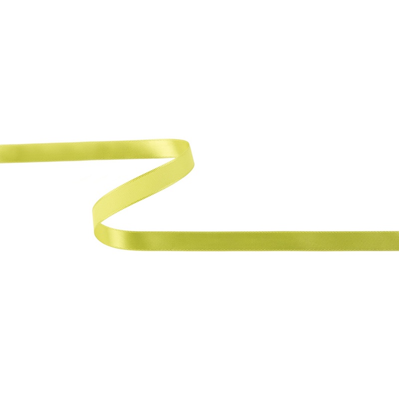 Spring Green Single Faced Satin Ribbon – 0.4375″