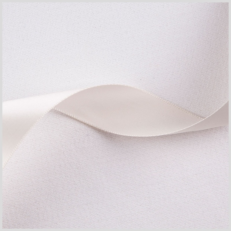 7/8″ Ivory Single Face Satin Ribbon
