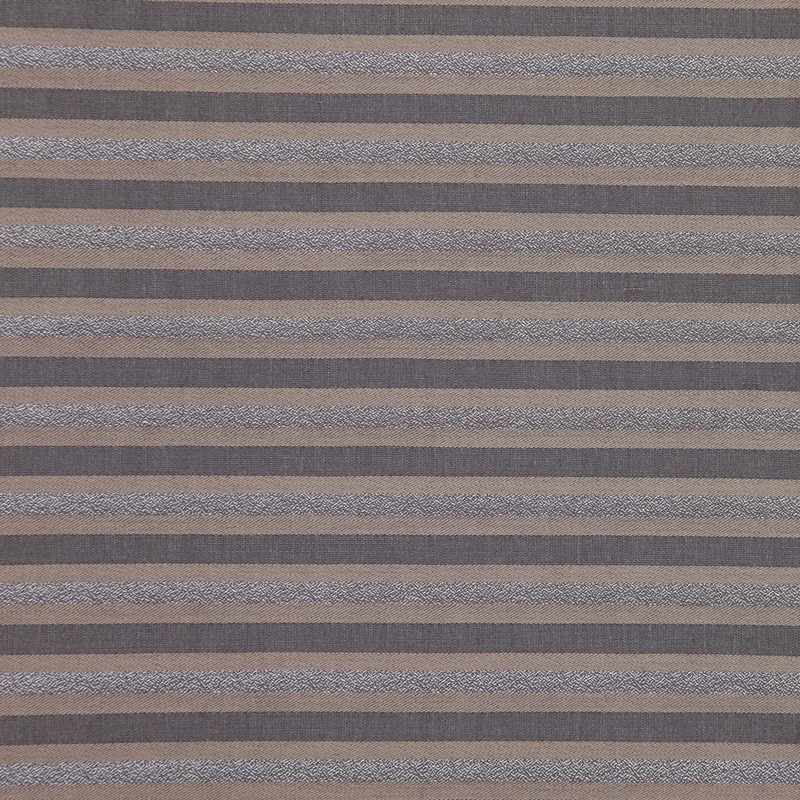 Beige/Gray Striped Shirting