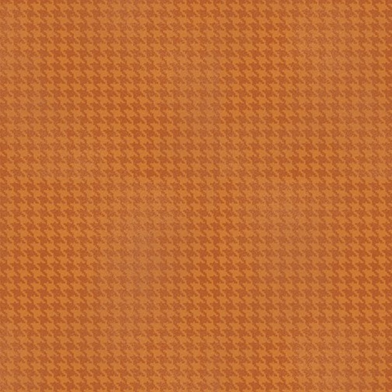 Blushed Houndstooth Orange