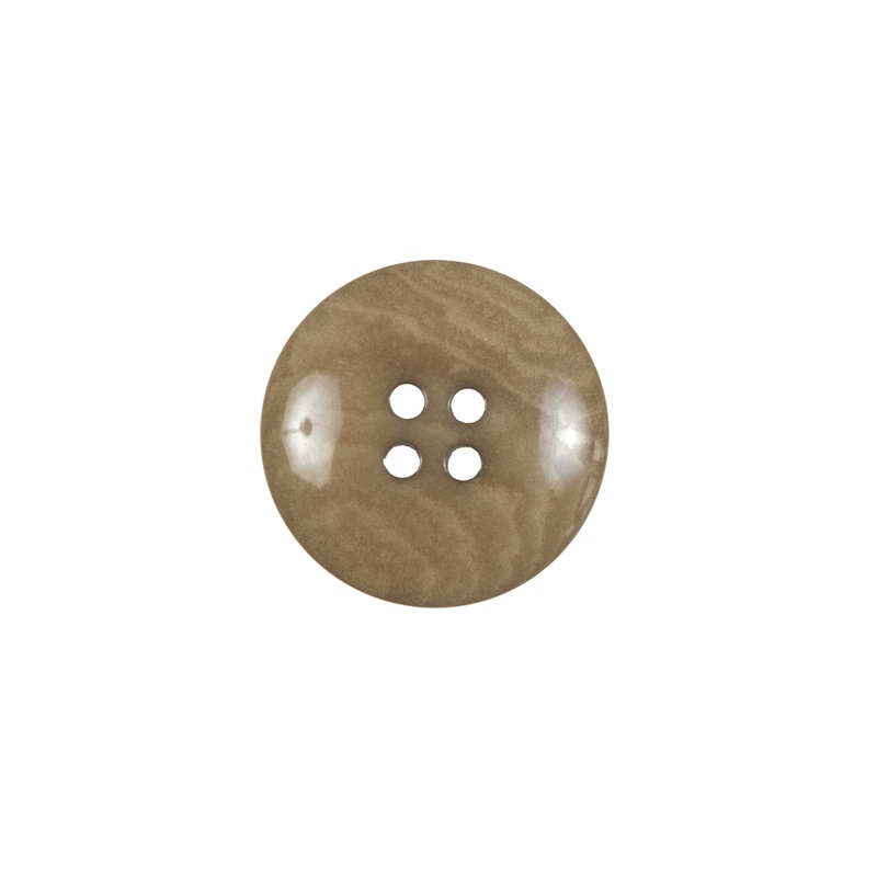 Fawn Horn 4-Hole Button – 24L/15mm