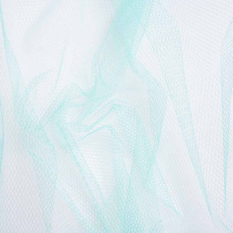 Nylon Net Tulle – Aqua – Gianna Collection