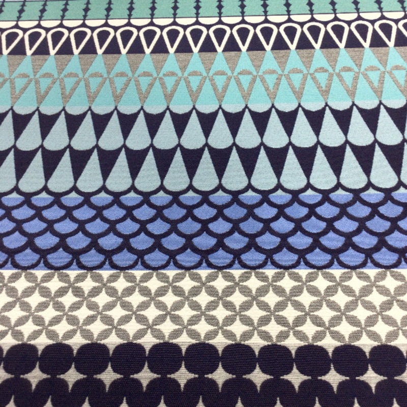 Remnant of Brentano Majalis Indigo Sunbrella Upholstery Fabric Order Product 1