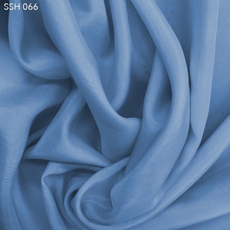 Silk Habotai (China Silk) – Sporty Blue Fabric by the Yard