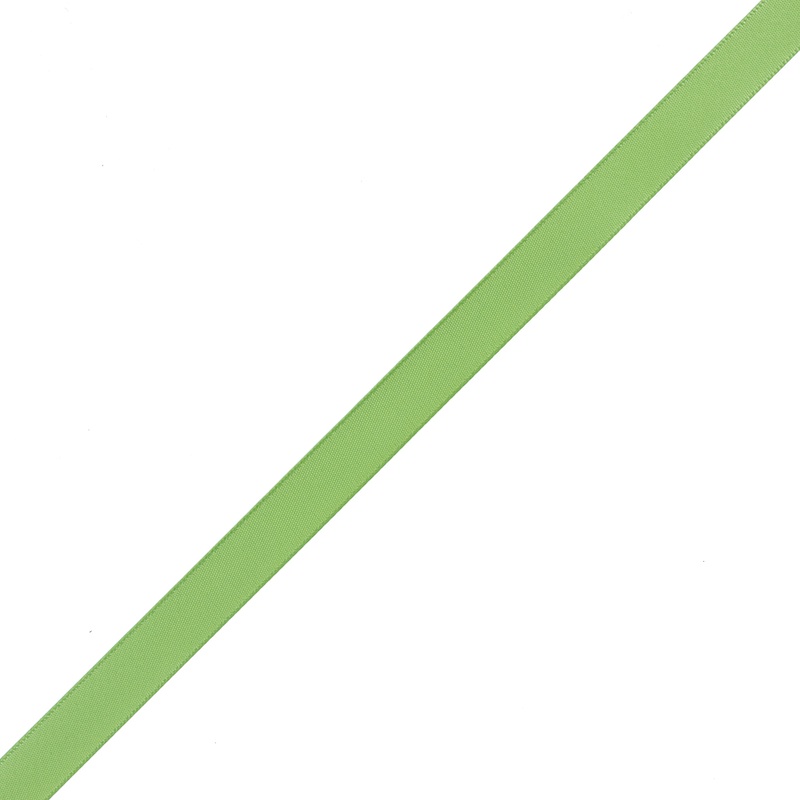 1/2″ Apple Green Single Face Satin Ribbon