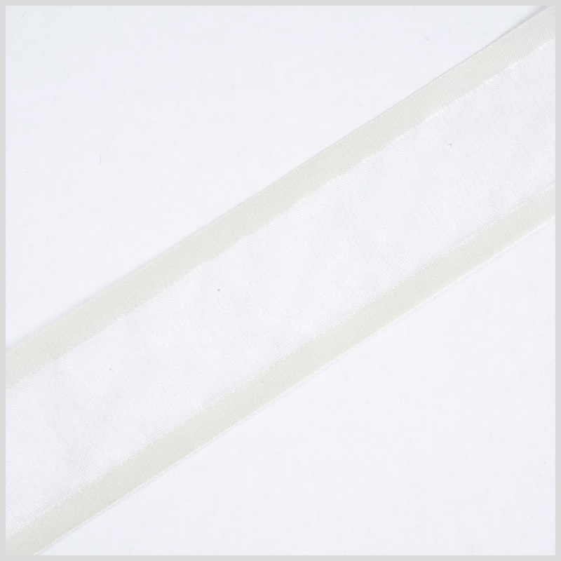 Ivory Sheer Ribbon – 1.5″