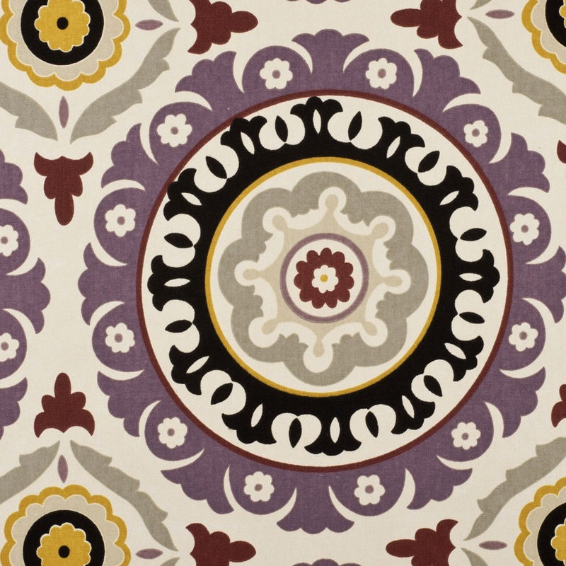 Onyx/Lilac Floral Prints