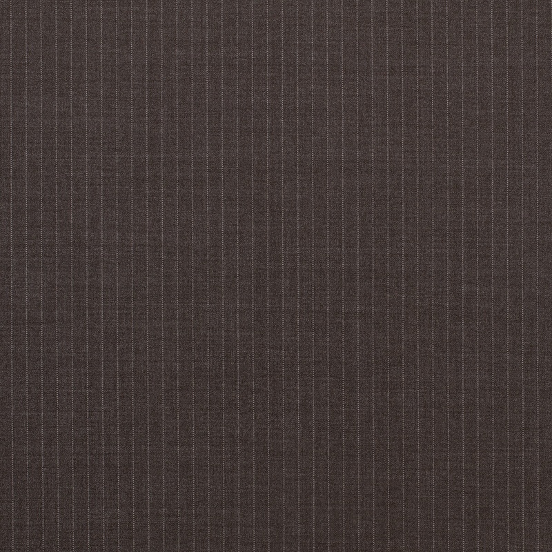 Rag & Bone Burnt Charcoal Pin Striped Stretch Wool Suiting