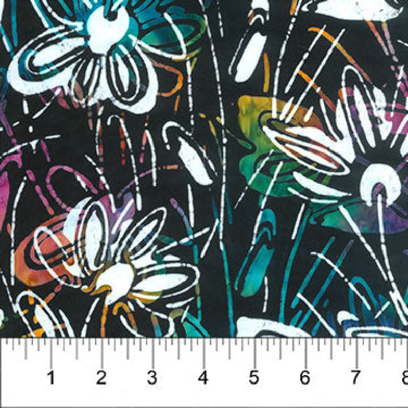 Scribbles Batiks Black – (2)