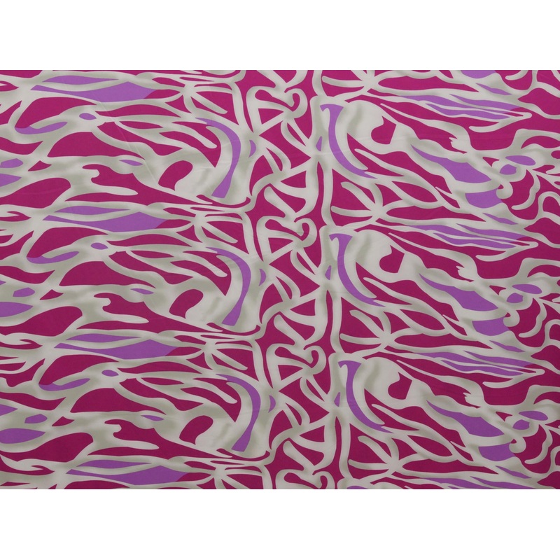 150cm Printed Silky Satin DR2486-6 DR2486-6