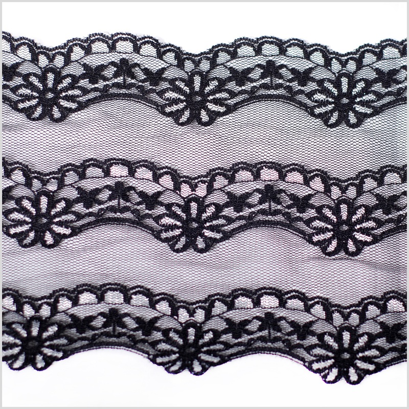 5″ Black Lace