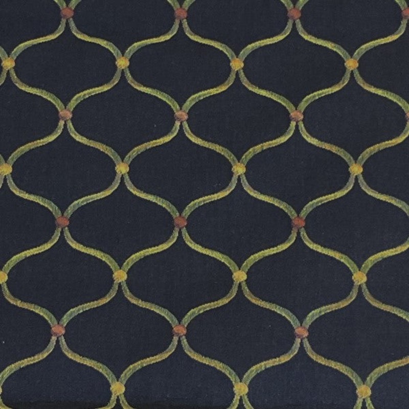 Burch Fabric Marscia Navy Upholstery Fabric Order Product