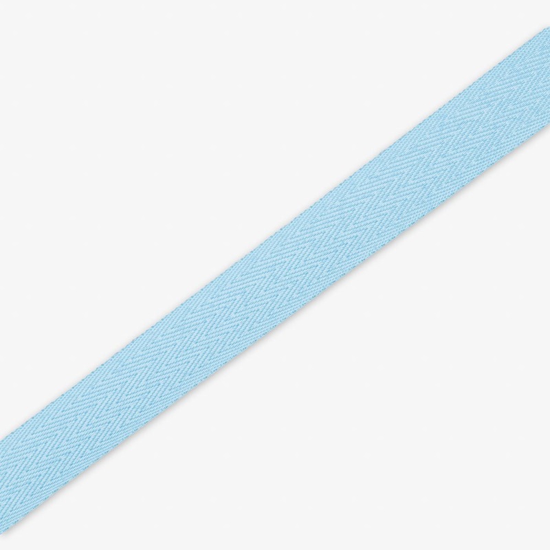 Twill Tape Polyester Baby Blue #27 20mm Per Met