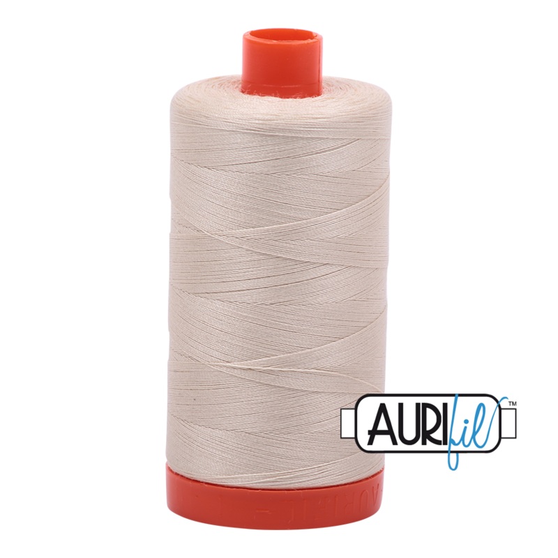 50wt – Aurifil – 2310 – Light Beige – 1300m/1422yds
