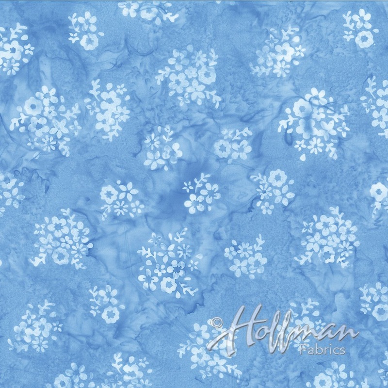Bali Batik Handpaints Cornflower – (1)