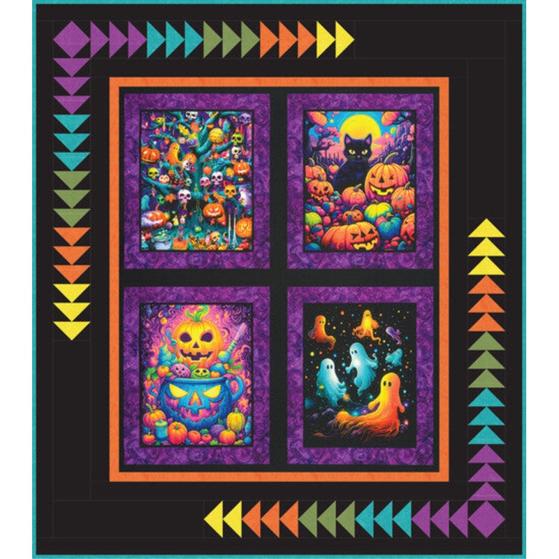 Bright Frights Quilt Kit