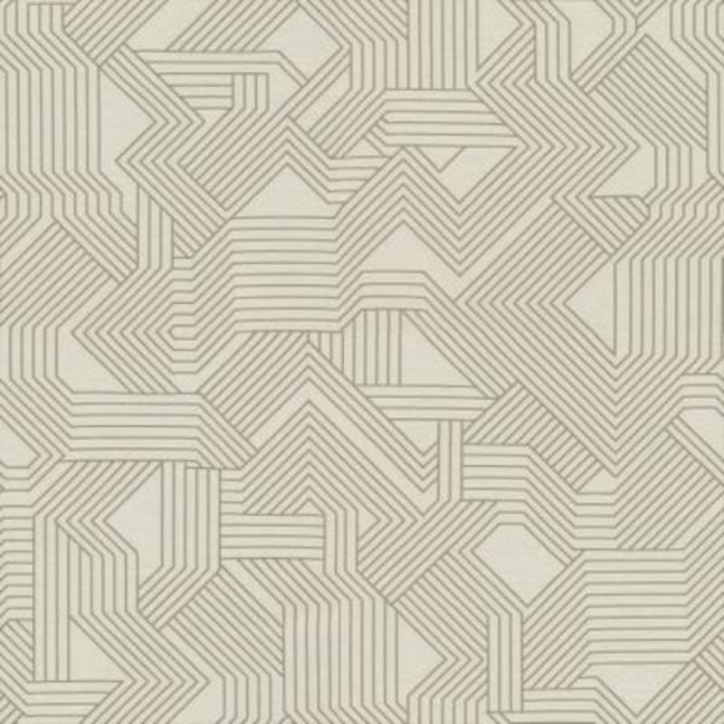 Carnegie Maze Color 34 Geometric Gray Upholstery Fabric Order Product
