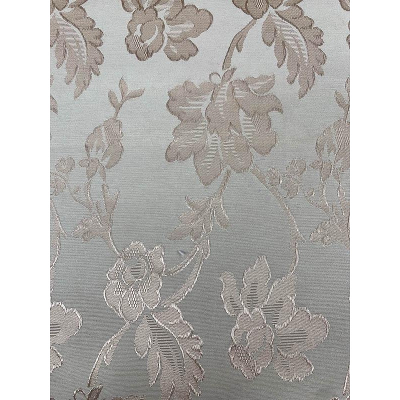 Floral Vine Brocade – Tan Fabric by the Yard