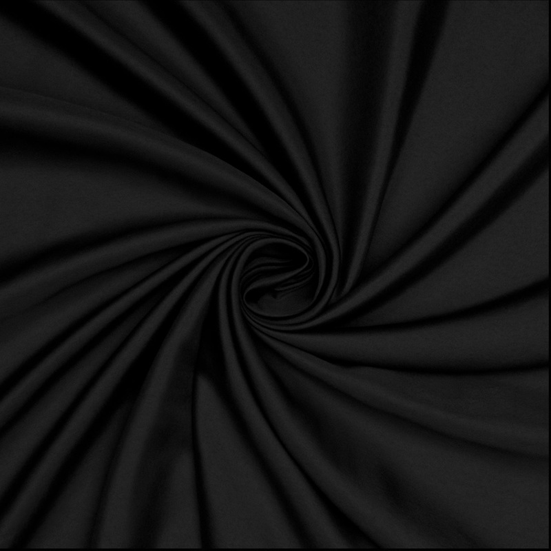 Pongee Lining Black 150cm Per Met