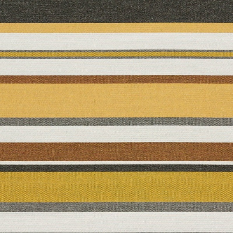 Remnant of Arc-Com Sonata Stripe Citron Sunbrella Upholstery Fabric Order Product 1