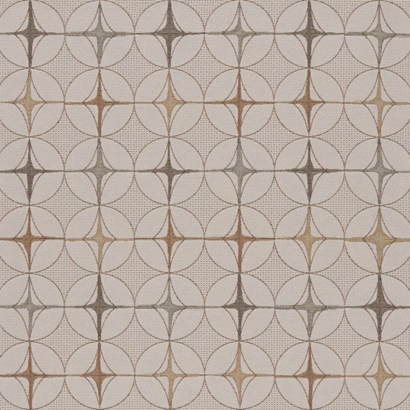 Remnant of Arc-Com Tritik Cocoa Upholstery Fabric Order Product 1