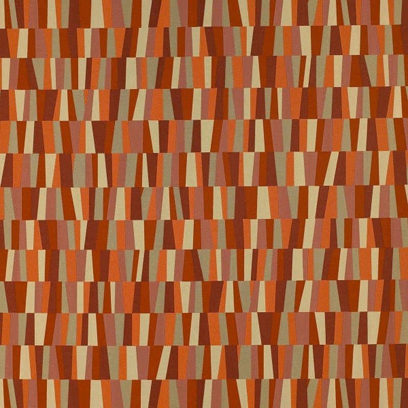 Remnant of Sina Pearson Layers Persimmon Upholstery Fabric Order Product 1