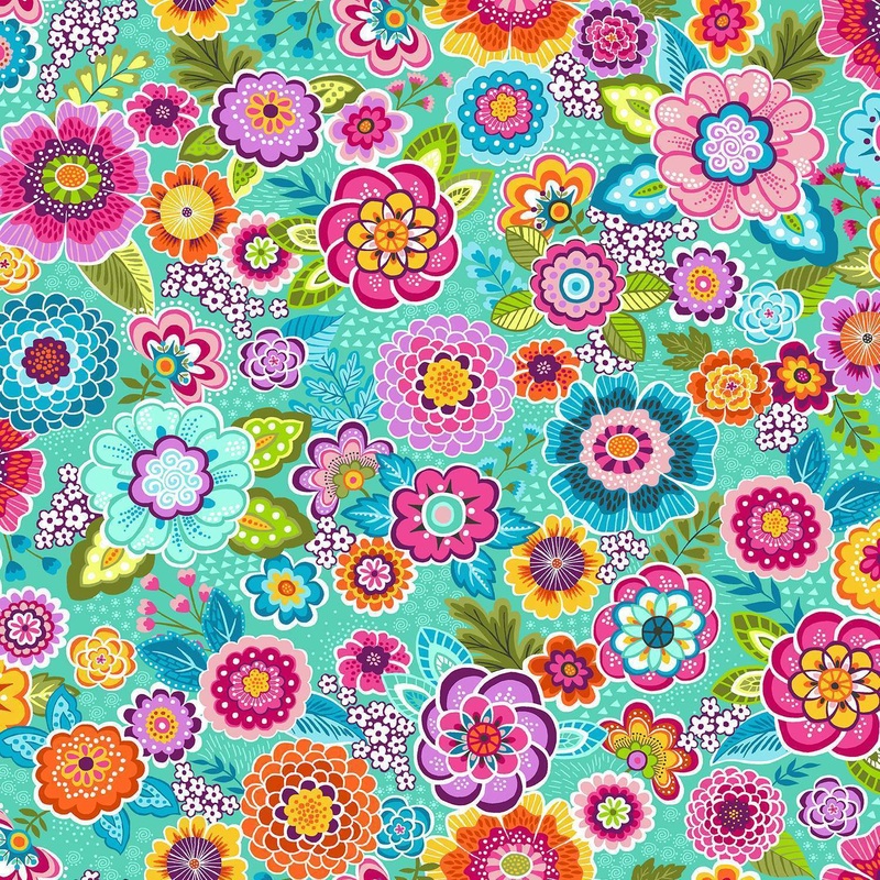 Revival MU-056-T Floral Teal