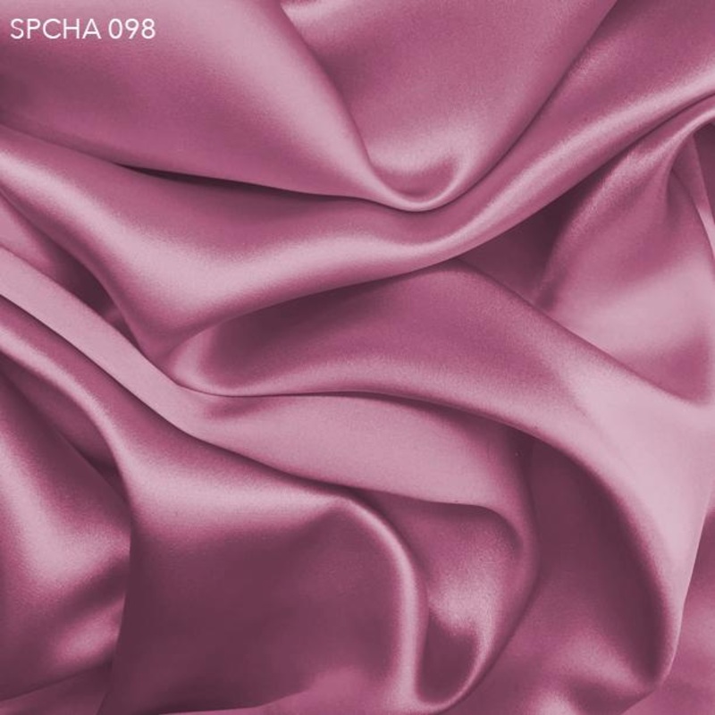 Silk Charmeuse – Wild Rose Fabric by the Yard